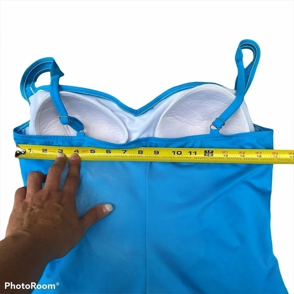 Miraclesuit Trimshaper ruched one piece swimsuit